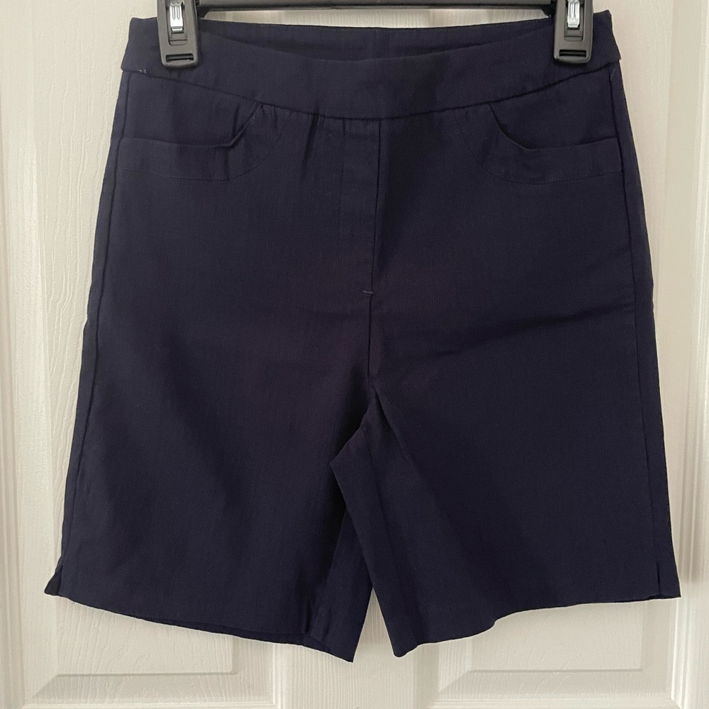 Jenna Rose Classic Navy Women's Shorts, Size M